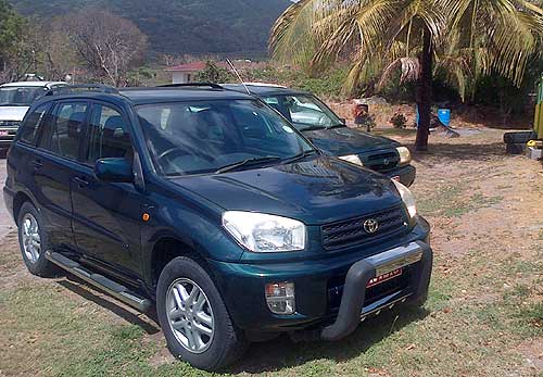 Car Rental Services - Toyota RAV4 Jeep